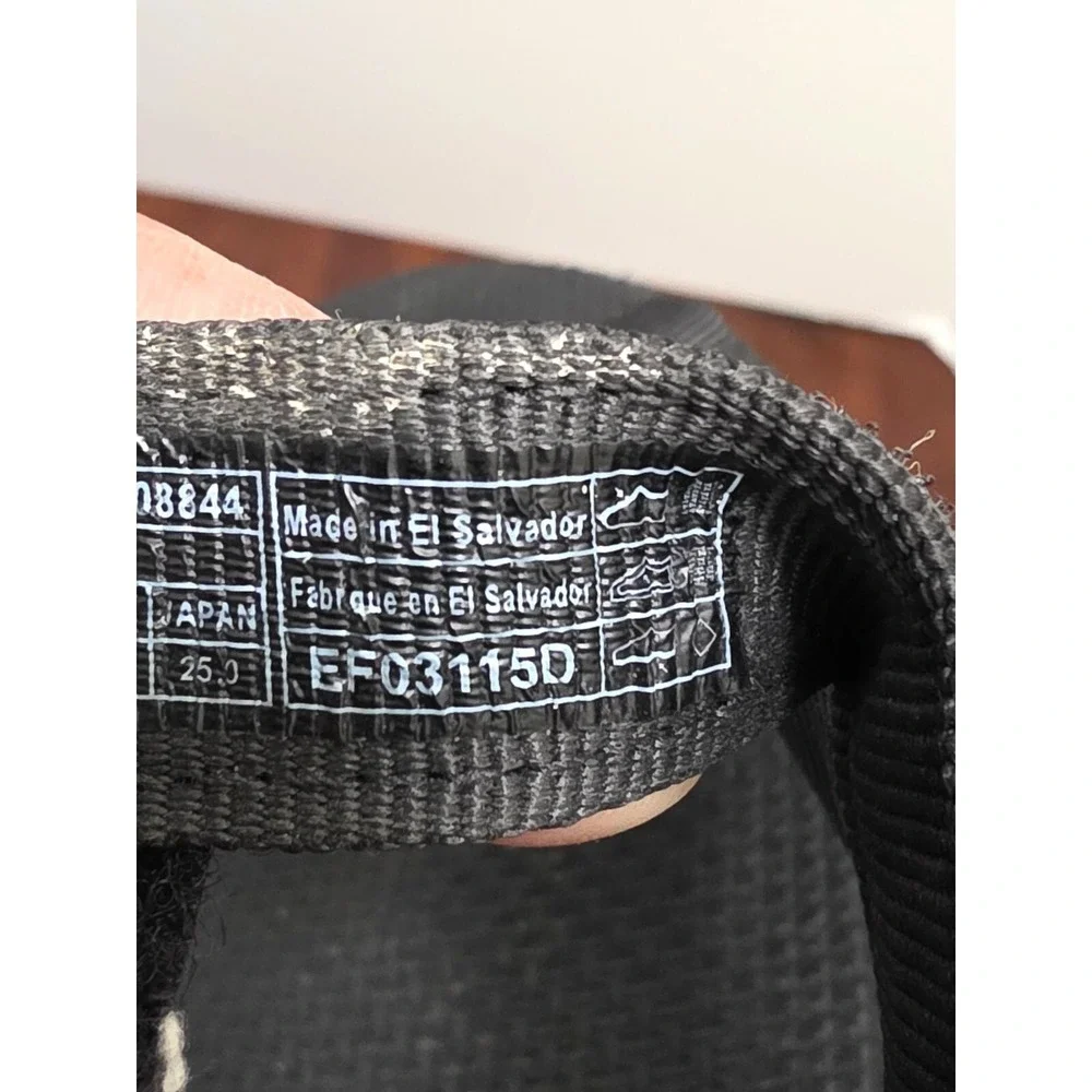 TEVA Platform Universal Black & Red Sport Sandals Adjustable Straps Women's Size